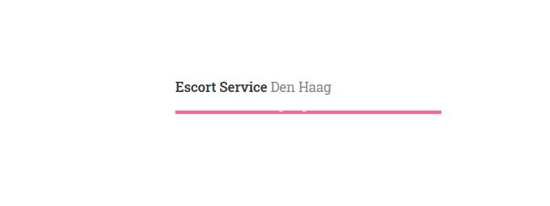 Escort Den Haag